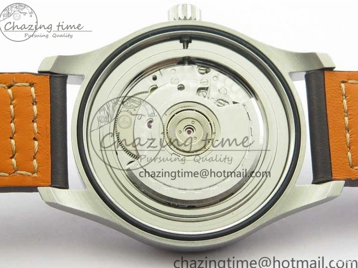 MIROTIME 0105 MARK XVIII Le Petit Prince IW327004 SS FKF 1:1 Best Edition Blue Dial On Brown Leather Strap Trendsetting 7117